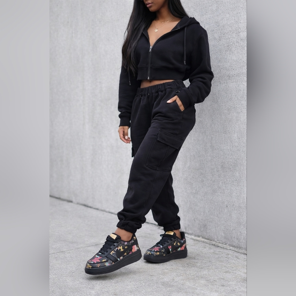 Nike Floral Women's Classic Platform Sneakers
